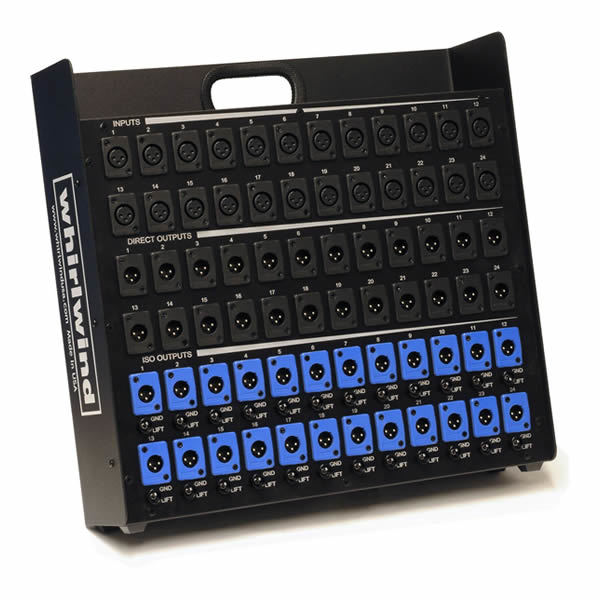 LSH 24 In to 48 Out XLR Channel Line Splitter