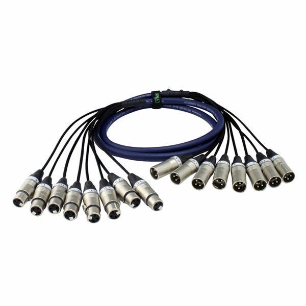 LSH 4 Way XLR to XLR Multicore Loom 1.5m