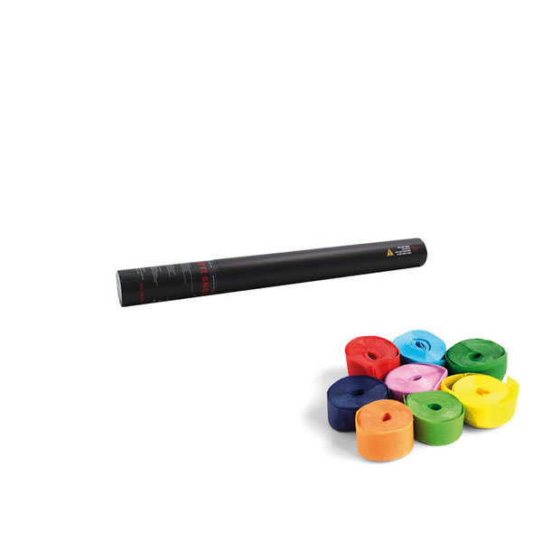 LSH Handheld Streamer Confetti Cannon Pod 50cm Multicoloured