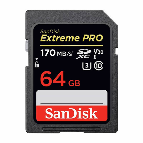LSH SanDisk Extreme Pro SDXC 64GB